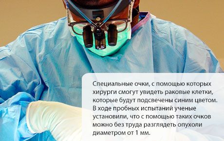 Специални очила ще помогнат на онкохирурзите да премахнат всички патологични клетки, без да засегнат здравите.
