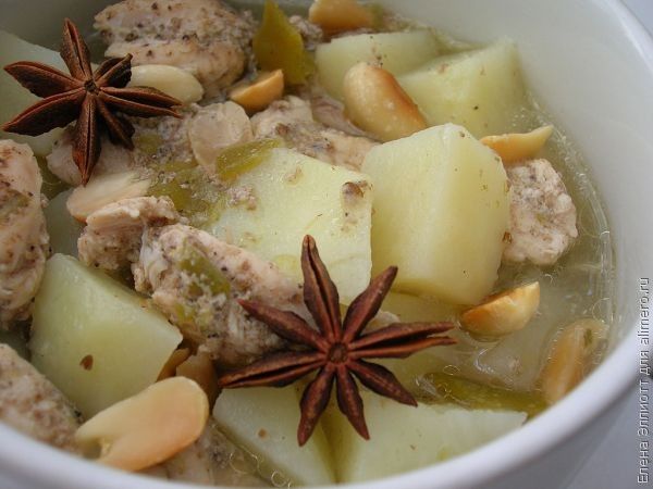 1. Масаман къри, Тайланд